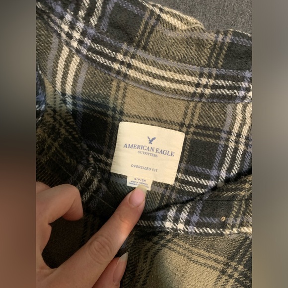 Distressed Flannel Button Up - Picture 2 of 4